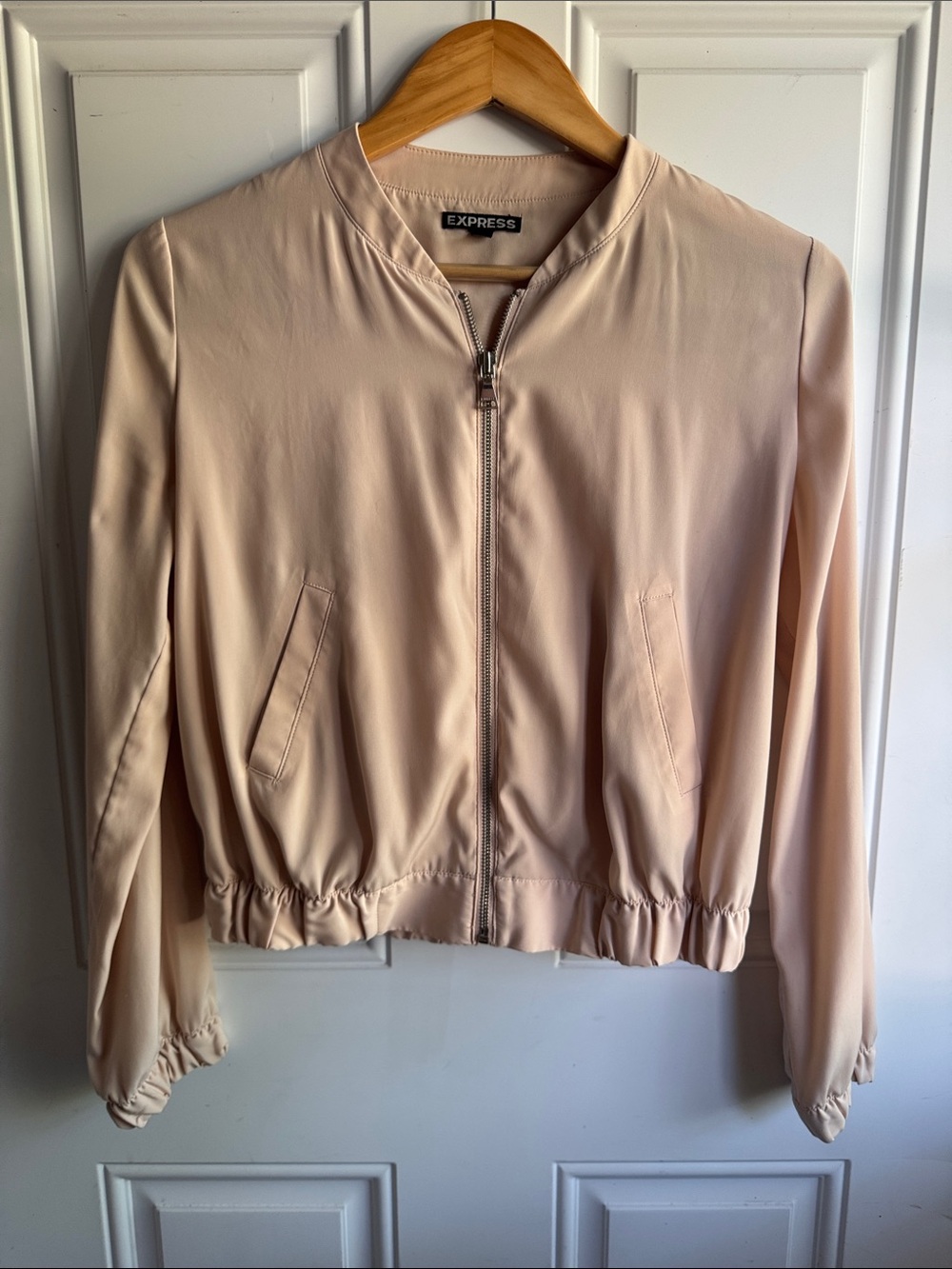 Express Blush Pink Women's Bomber Jacket